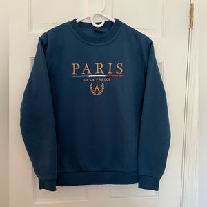 Paris logo sweatshirt  *Made in Europe*
